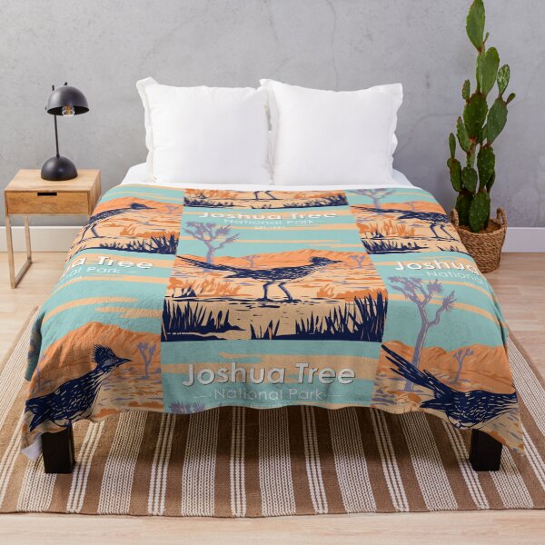 Item preview, Joshua Tree National Park Roadrunner Vintage designed and sold by KrisSidDesigns.