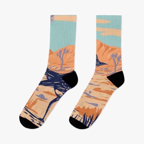 Item preview, Joshua Tree National Park Roadrunner Vintage designed and sold by KrisSidDesigns.