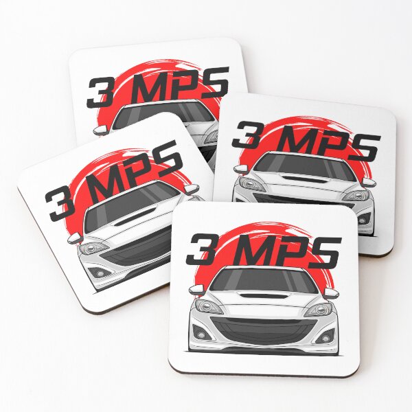 Item preview, Front White 3 MPS Mazdaspeed3 designed and sold by goldentuners.