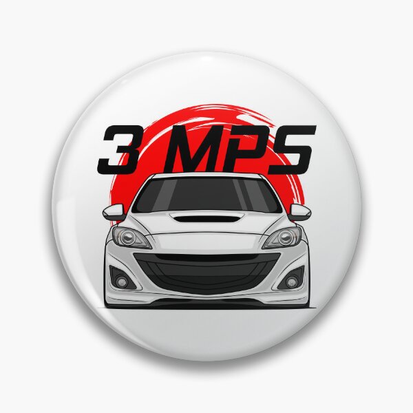 Item preview, Front White 3 MPS Mazdaspeed3 designed and sold by goldentuners.