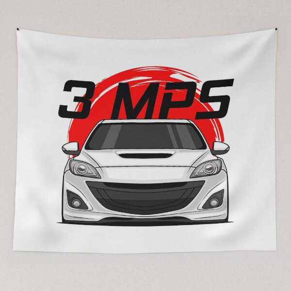 Item preview, Front White 3 MPS Mazdaspeed3 designed and sold by goldentuners.