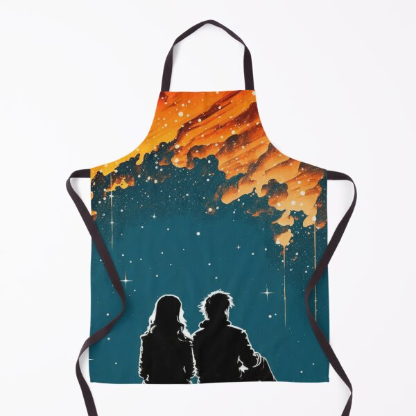 Item preview, couple watching a shooting star designed and sold by via-colab.
