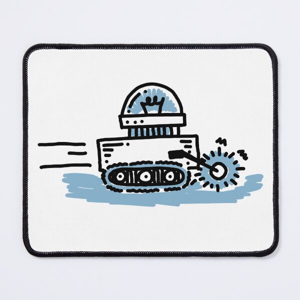 Item preview, Robots - Super Speed Cleaning designed and sold by ArtbyAkw.
