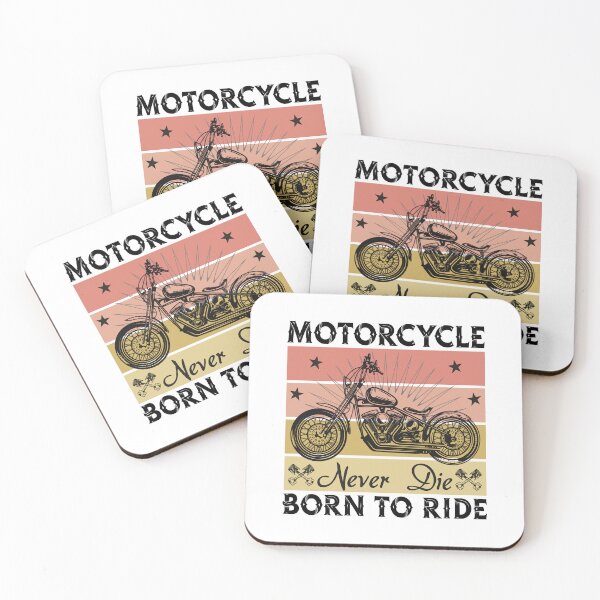 Item preview, Born to Ride - Vintage Motorcycle Design designed and sold by LV-creator.