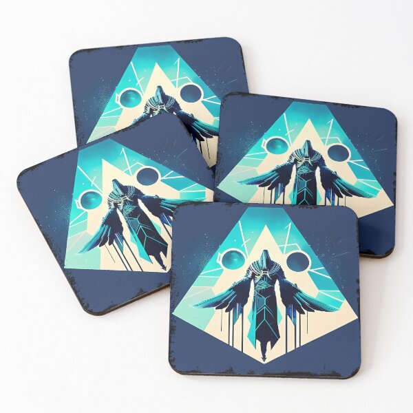 Item preview, Horus Egyptian God Falcon in Cyberpunk Style Sticker - Unique and Eye-Catching Design for Laptop, Water Bottle, and More! designed and sold by Mytho Merch.
