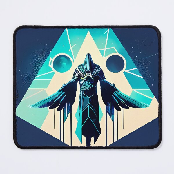 Item preview, Horus Egyptian God Falcon in Cyberpunk Style Sticker - Unique and Eye-Catching Design for Laptop, Water Bottle, and More! designed and sold by Mytho Merch.