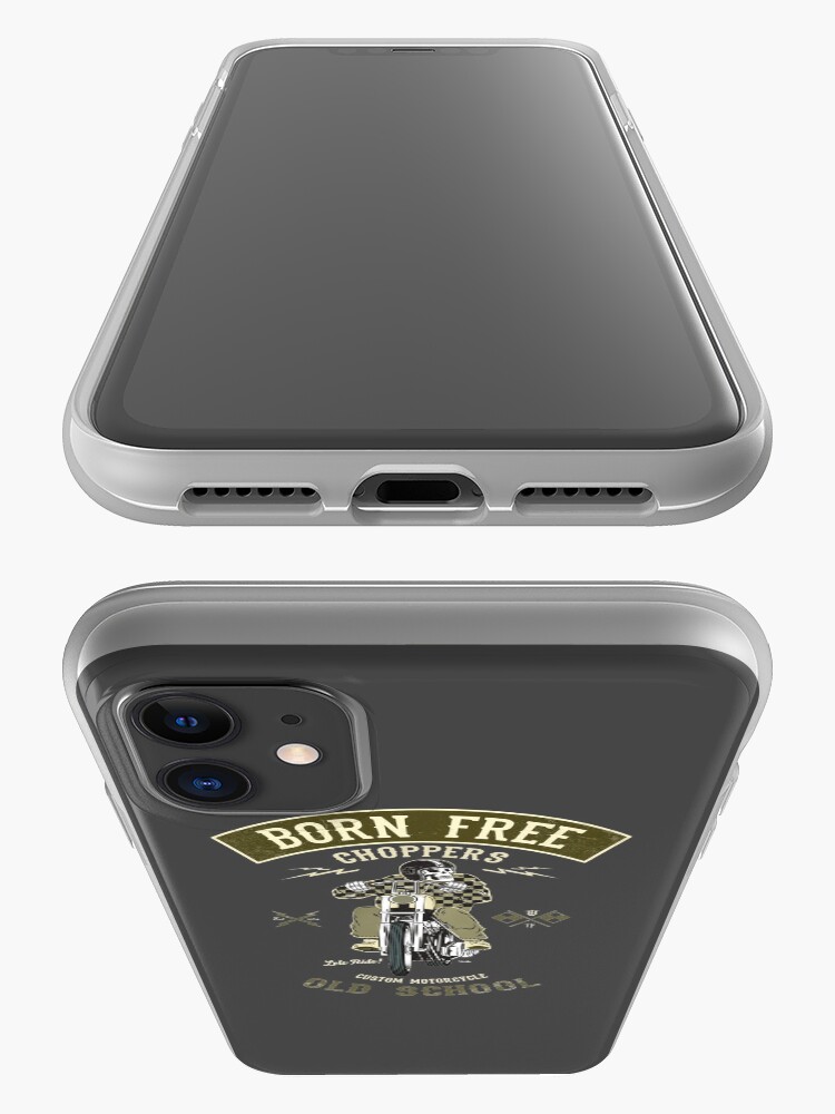 Alternative Ansicht von Born Free - Custom Motorcycle iPhone-Hülle & Cover