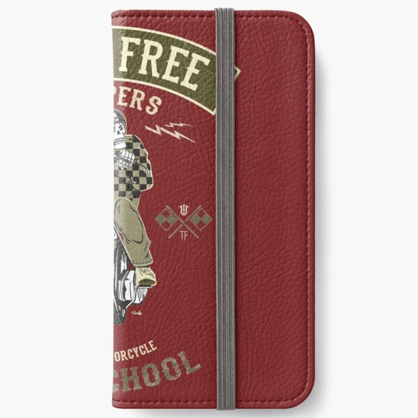 Born Free - Custom Motorcycle iPhone Wallet
