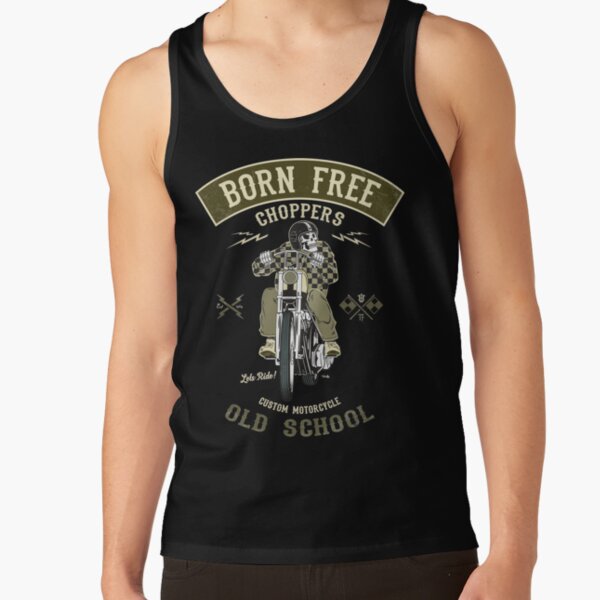 Born Free - Custom Motorcycle Tank Top