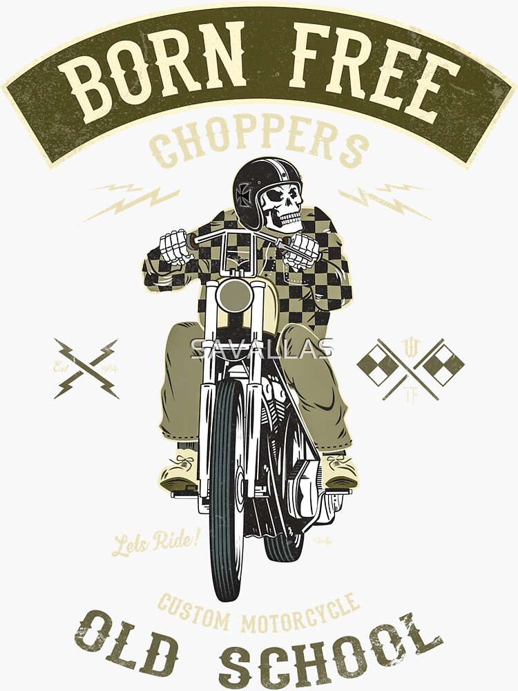 Born Free - Custom Motorcycle von SAVALLAS