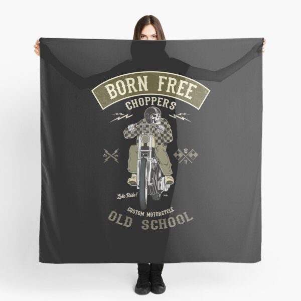 Born Free - Custom Motorcycle Scarf