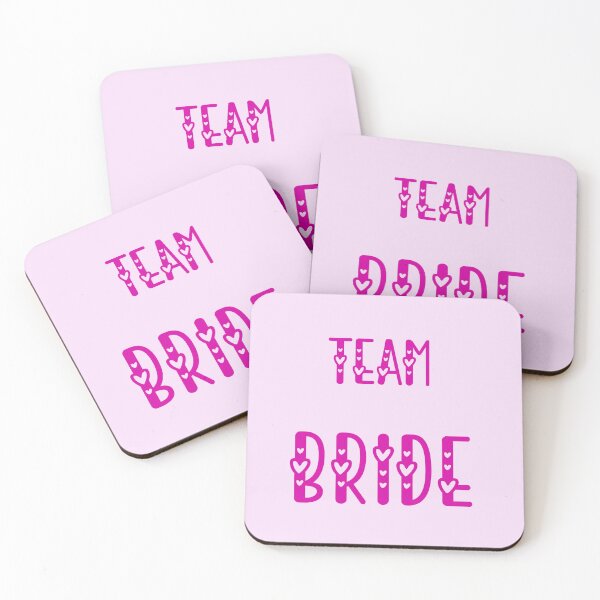 Item preview, Pink Power: Únase con estilo con Team Bride - Cautivador texto de fuente Pink Heartsy designed and sold by EmeraldeaArt.