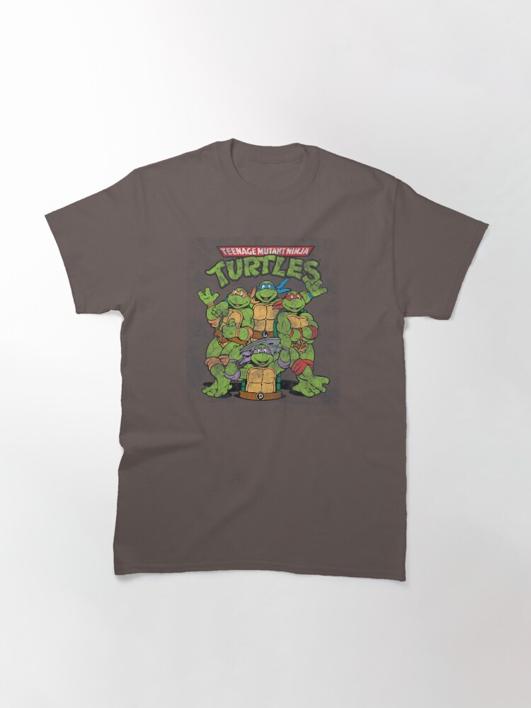 Teenage Mutant Ninja Turtles Classic Retro Logo T-Shirt sold by Key ...