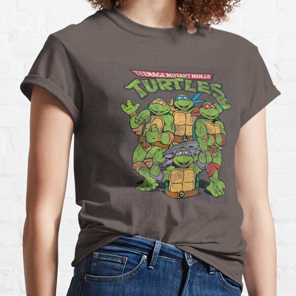 Vintage Teenage Mutant Ninja Turtles Characters T-Shirt, Ninja Turtles  Shirt, Ni