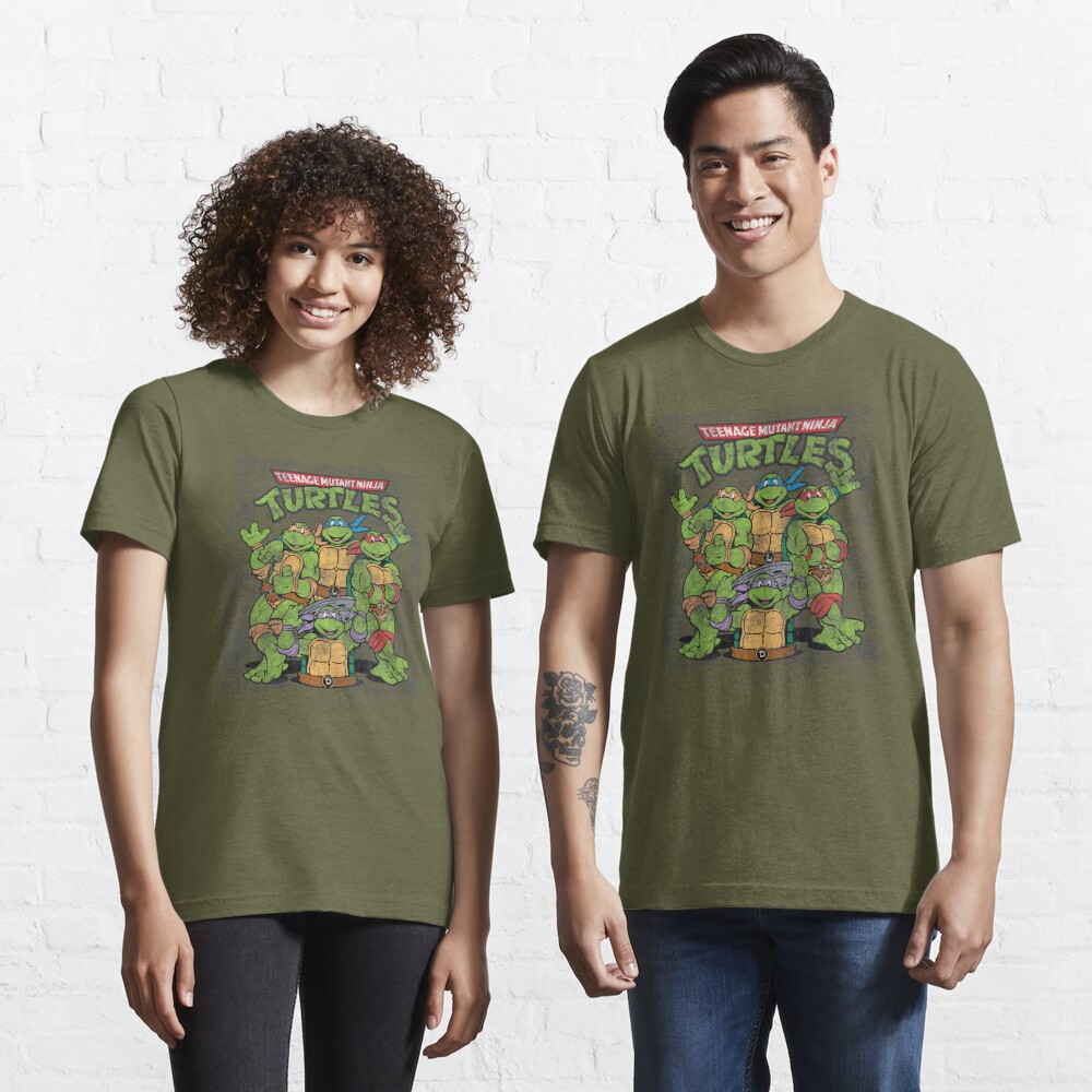 TMNT '84 on Green T-Shirt