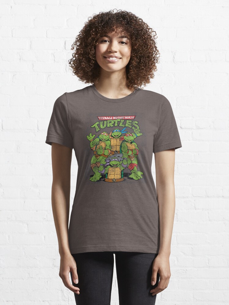 Retro Rags Limited Leo TMNT: T-Shirt Olive / S