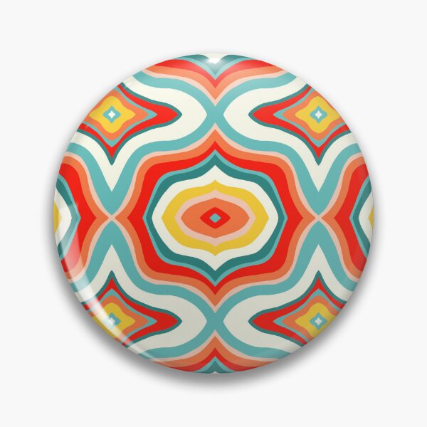 Item preview, Groovy Retro Waves designed and sold by MarcyBrennanArt.