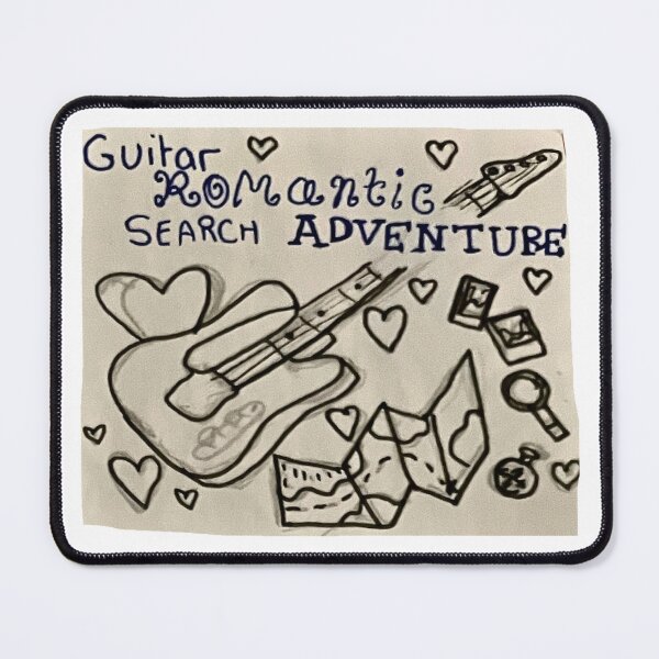 Item preview, Guitar romantic search adventure  designed and sold by bloomingstars.