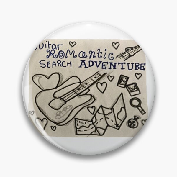 Item preview, Guitar romantic search adventure  designed and sold by bloomingstars.