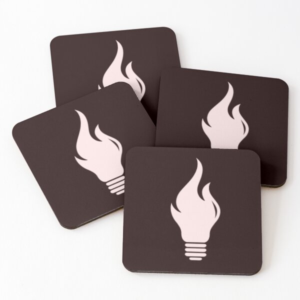 Item preview, ampoule en feu Sticker designed and sold by Billgeat.