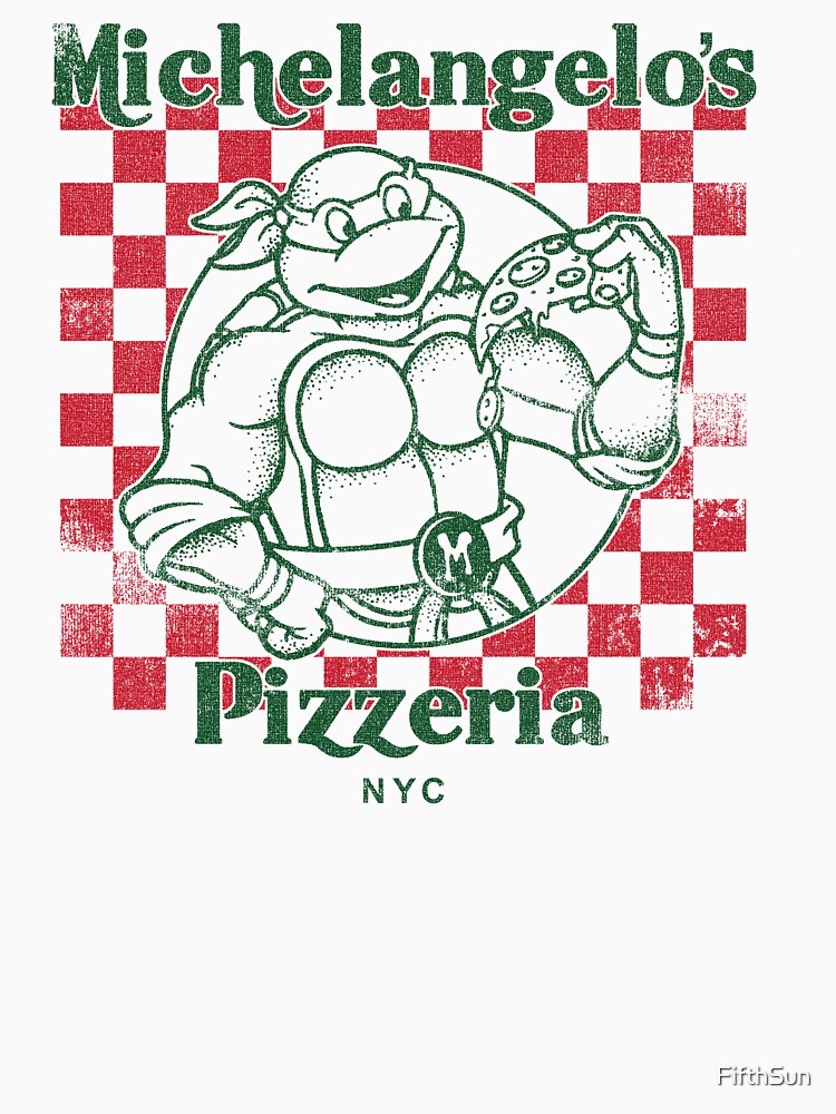 Mikey Pizza Boy Teenage Mutant Ninja Turtles Shirt - Limotees