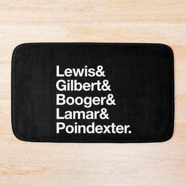 Item preview, Lewis & Gilbert & Booger & Lamar & Poindexter. designed and sold by Primotees.