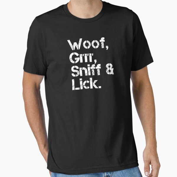 Item preview, Woof, grrr, sniff and lick designed and sold by lazarusheart.