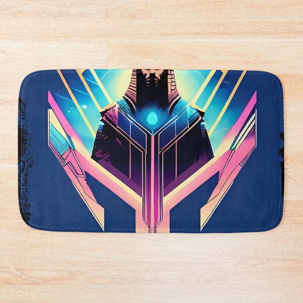 Item preview, Horus Egyptian God Falcon in Cyberpunk Style Sticker - Unique and Eye-Catching Design for Laptop, Water Bottle, and More! designed and sold by Mytho Merch.