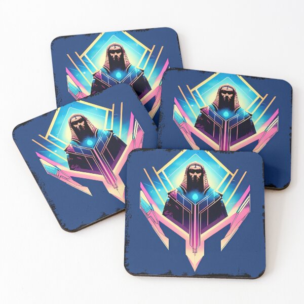 Item preview, Horus Egyptian God Falcon in Cyberpunk Style Sticker - Unique and Eye-Catching Design for Laptop, Water Bottle, and More! designed and sold by Mytho Merch.