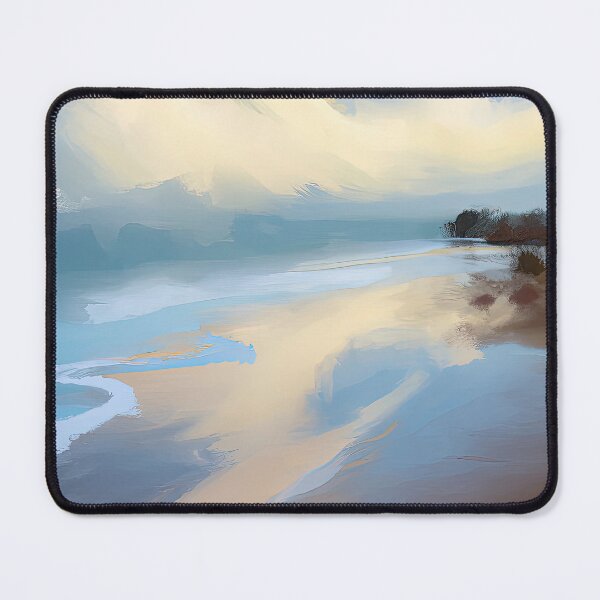 Item preview, Seaside Serenade: Calm Coastal Fine Art Design Art designed and sold by ArtPrintsAi.