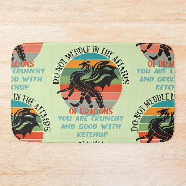 Item preview, Do Not Meddle In The Affairs Of Dragons Retro designed and sold by fatydesignspace.