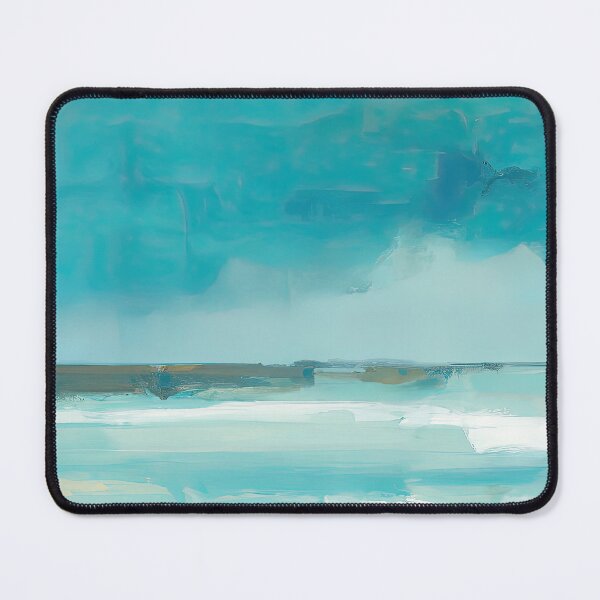 Item preview, Coastal Soothing: Elegant Unframed Print, AI Generated Fine Art Design - Contemporary Modern Design designed and sold by ArtPrintsAi.