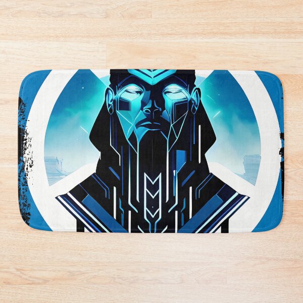 Item preview, Horus Egyptian God Falcon in Cyberpunk Style Sticker - Unique and Eye-Catching Design for Laptop, Water Bottle, and More! designed and sold by Mytho Merch.