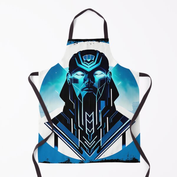 Item preview, Horus Egyptian God Falcon in Cyberpunk Style Sticker - Unique and Eye-Catching Design for Laptop, Water Bottle, and More! designed and sold by Mytho Merch.