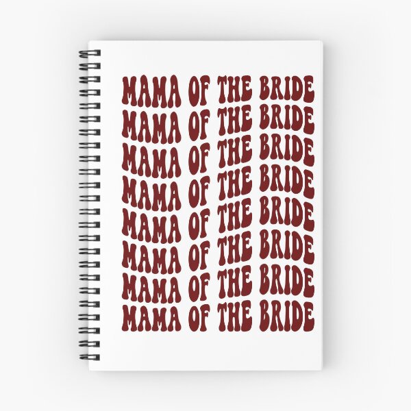 Item preview, Mother of the Bride Dark Red Retro Graphic Bridal Party Gifts for Bachelorette Party designed and sold by mysticblvd.