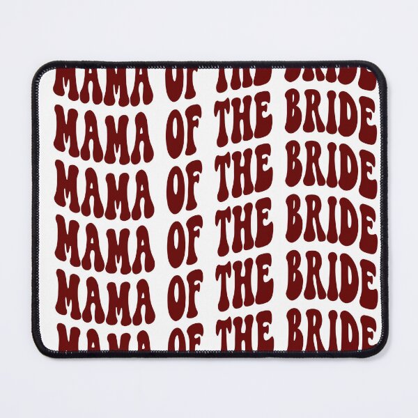Item preview, Mother of the Bride Dark Red Retro Graphic Bridal Party Gifts for Bachelorette Party designed and sold by mysticblvd.