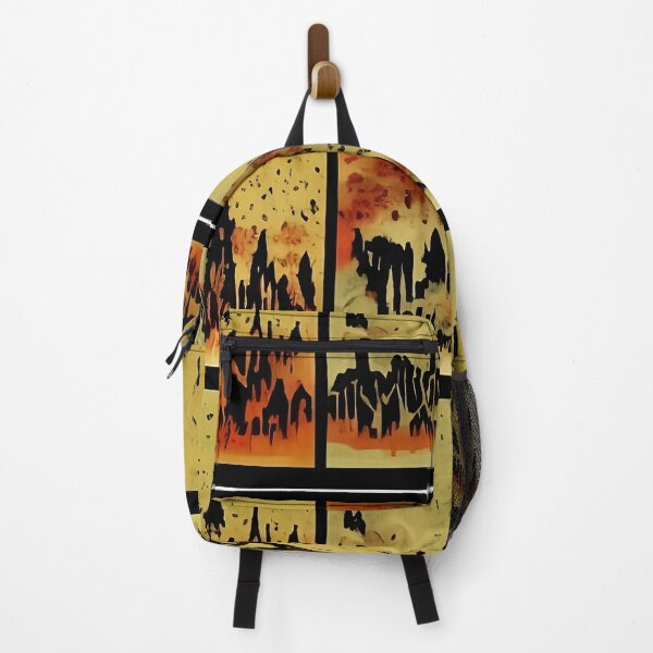 Item preview, Abstract Cities Burning Painting designed and sold by EnzoZs.