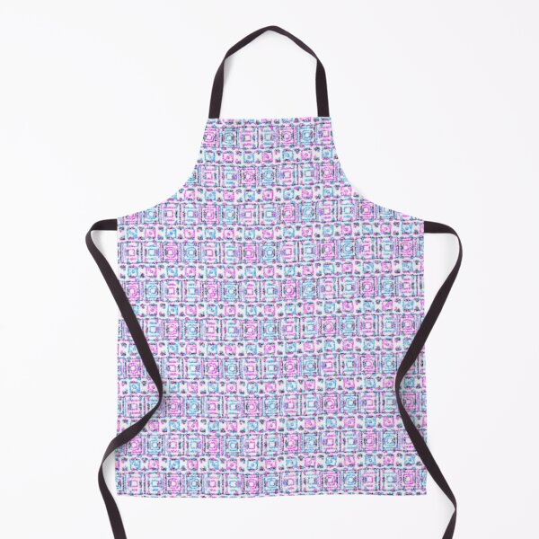 Item preview, Pink and blue undone plaid pattern. designed and sold by MirBer.