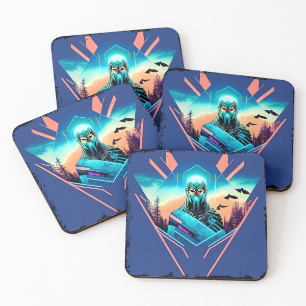 Item preview, Horus Egyptian God Falcon in Cyberpunk Style Sticker - Unique and Eye-Catching Design for Laptop, Water Bottle, and More! designed and sold by Mytho Merch.