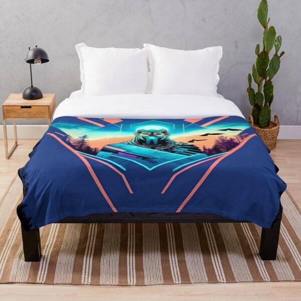 Aperçu de l'œuvre Horus égyptien God Falcon dans l'autocollant de style Cyberpunk - Design unique et accrocheur pour ordinateur portable, bouteille d'eau, et plus encore. créée et vendue par Mytho Merch.