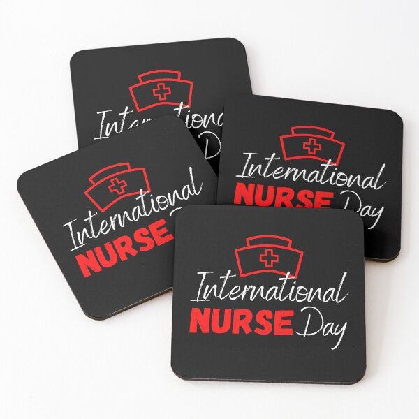 Item preview, Happy International Nurse Day Design, Cute Nursing Stethoscope Heartbeat Gifts designed and sold by PrintOfi.