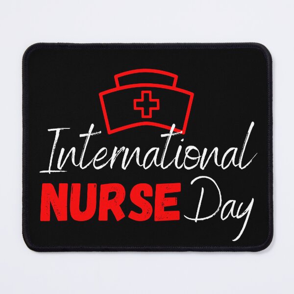 Item preview, Happy International Nurse Day Design, Cute Nursing Stethoscope Heartbeat Gifts designed and sold by PrintOfi.