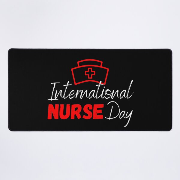 Item preview, Happy International Nurse Day Design, Cute Nursing Stethoscope Heartbeat Gifts designed and sold by PrintOfi.