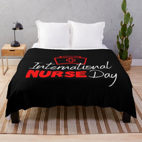 Item preview, Happy International Nurse Day Design, Cute Nursing Stethoscope Heartbeat Gifts designed and sold by PrintOfi.
