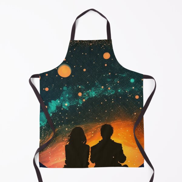 Item preview, couple watching  a shooting star   designed and sold by via-colab.
