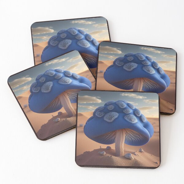 Item preview, Indigo Spotted Mushroom designed and sold by Psychedelic-Sap.