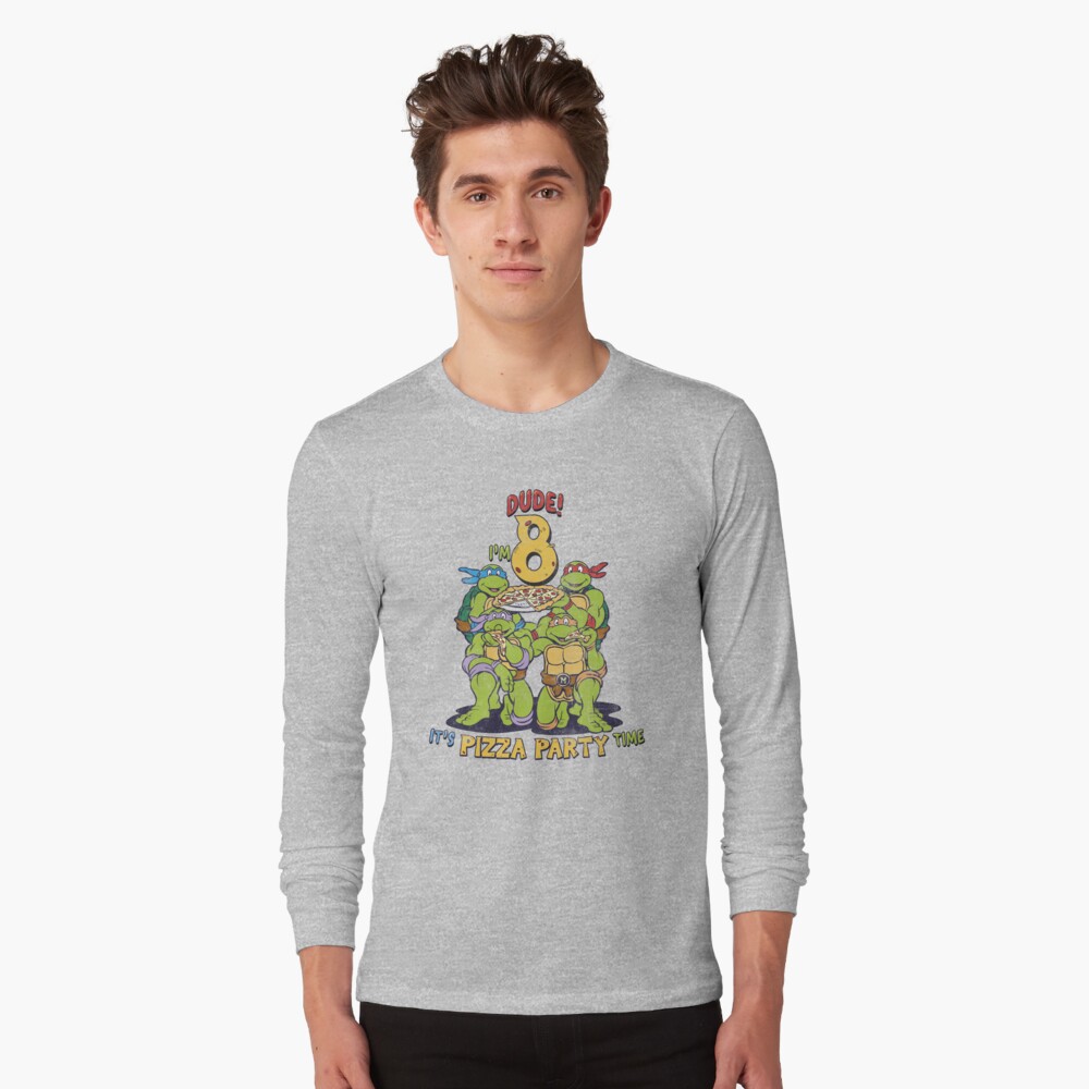 Teenage Mutant Ninja Turtles I'm Dude Pizza Birthday Party Shirt - TeeUni