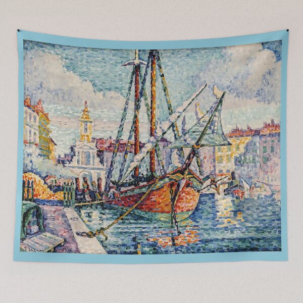 Item preview, Paul Signac - The boat of oranges, Marseille designed and sold by magicmagnet.