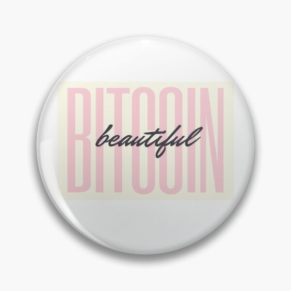 Item preview, Bitcoin Beautiful designed and sold by JusThink.