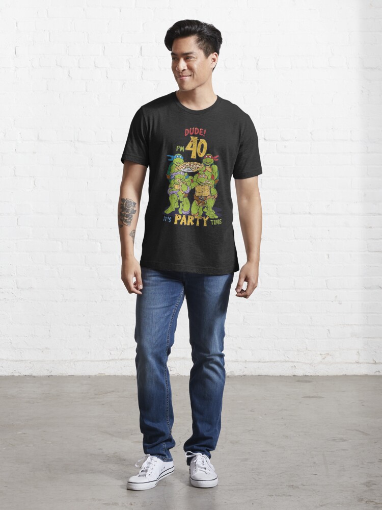 Disover Teenage Mutant Ninja Turtles 40th Birthday Pizza Party | Essential T-Shirt 